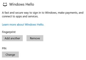 Windows Hello