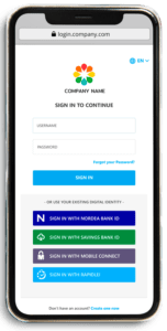 IAM vs CIAM Identity Verification mockup